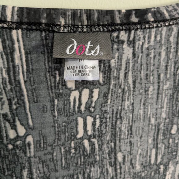 dots brand wrap dress y2k size med - Picture 3 of 4